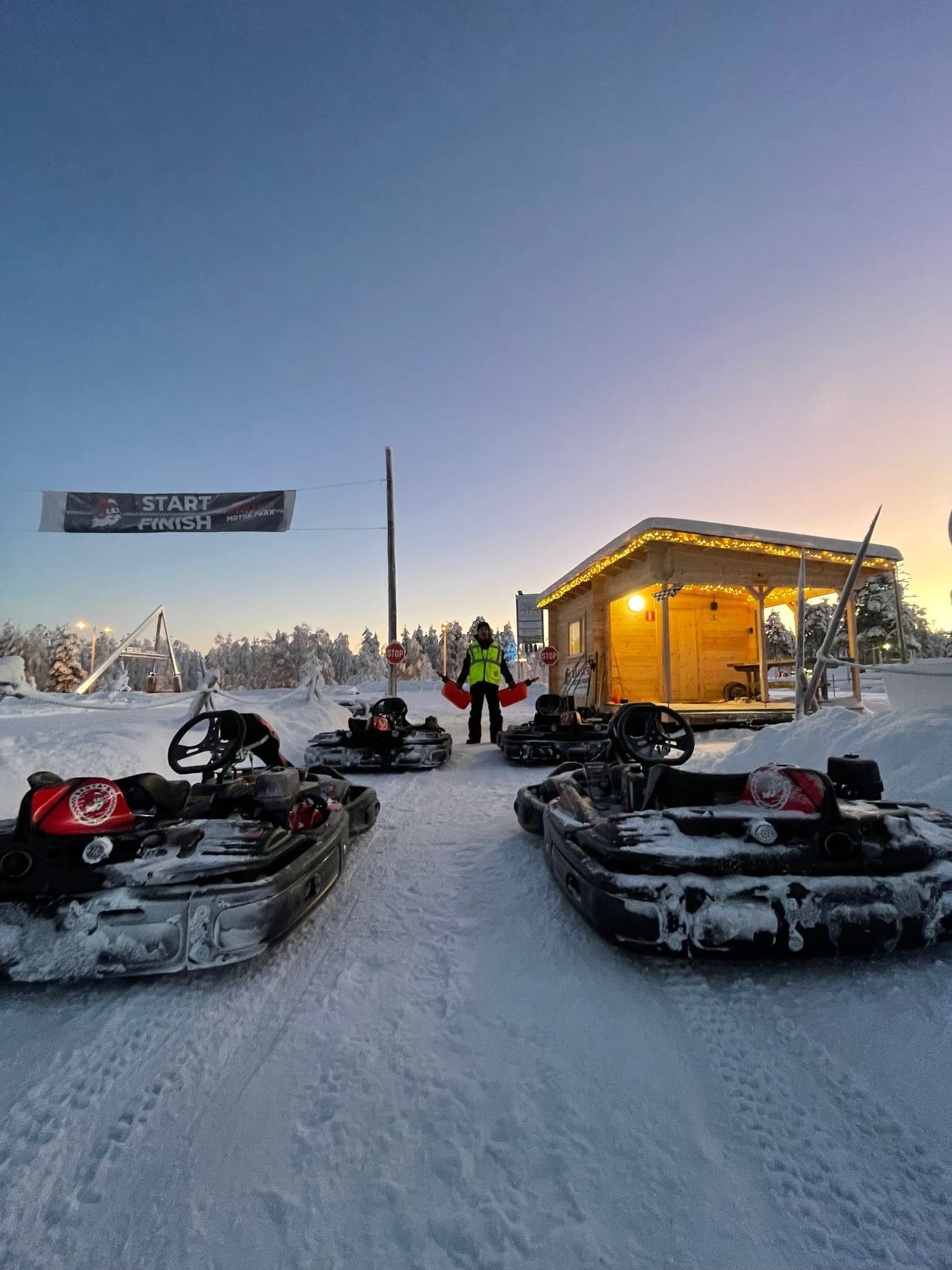 Ready to race.