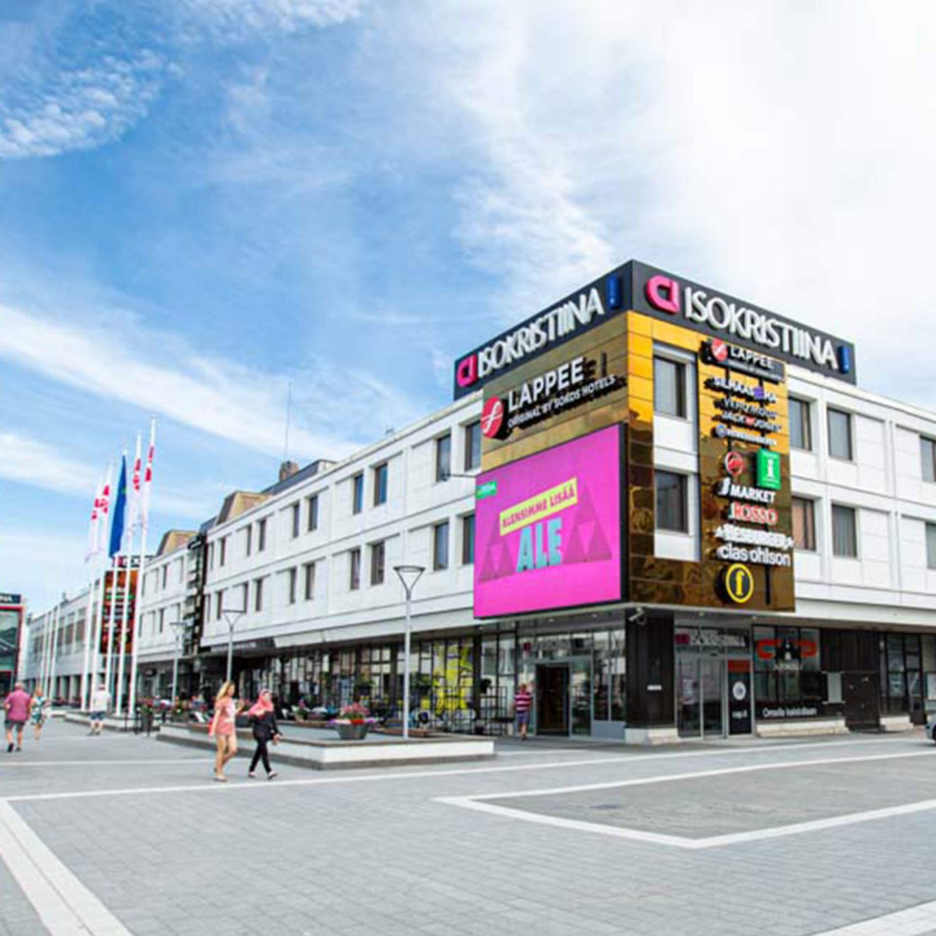 Original Sokos Hotel Lappee is part of shopping centre IsoKristiina