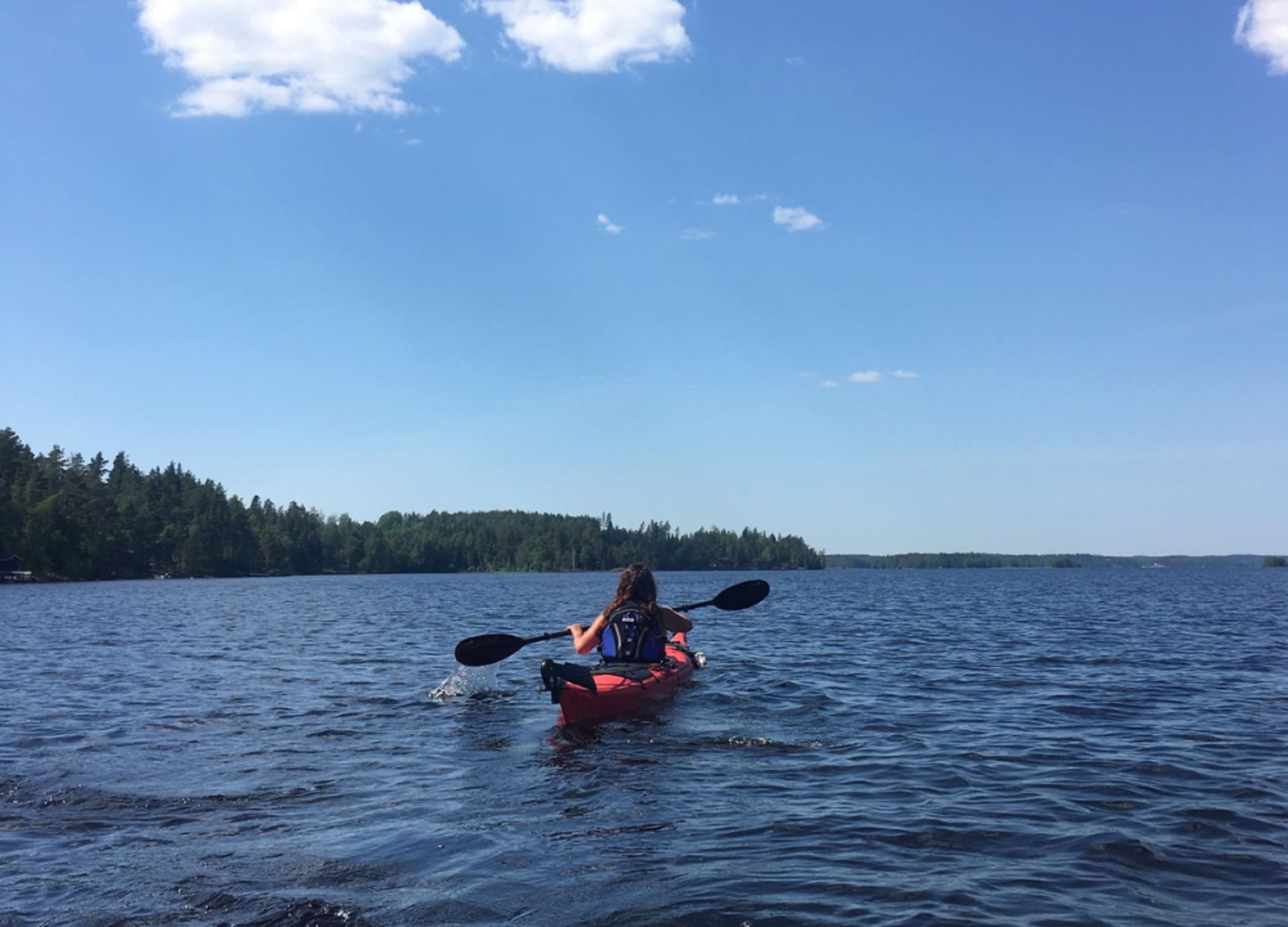 Kayaking in Tampere