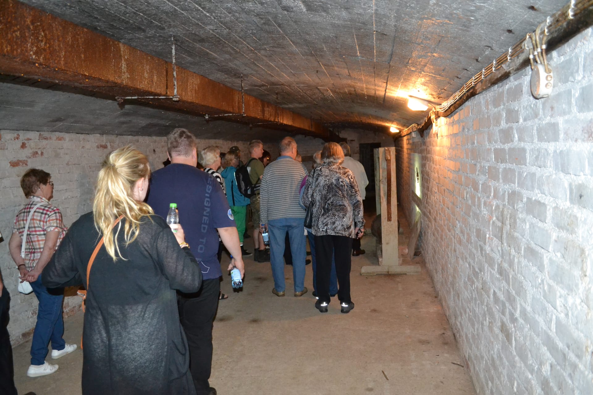 Group in the big bunker