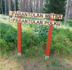 Paimion parantolan metsäpolku