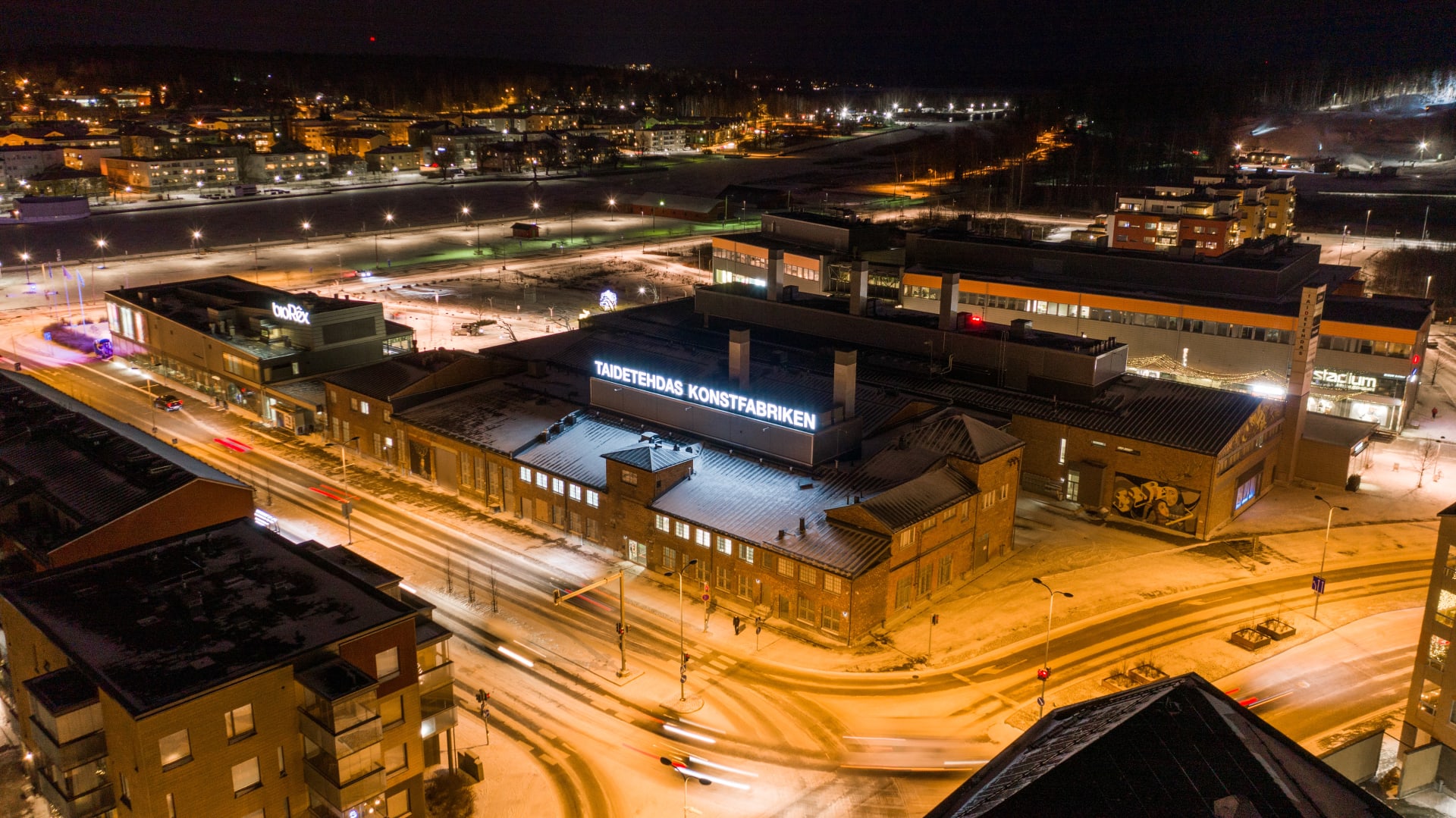 The Art Factory on the west bank of Porvoo
