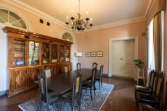 Vuojoki Mansion library in the second floor of the main building.