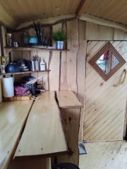 Sauna glamping accommodation Tahlo Ventures