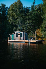 Saunalautta. Sauna raft.