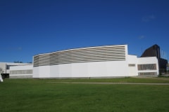 Aallon kirjaston julkisivu