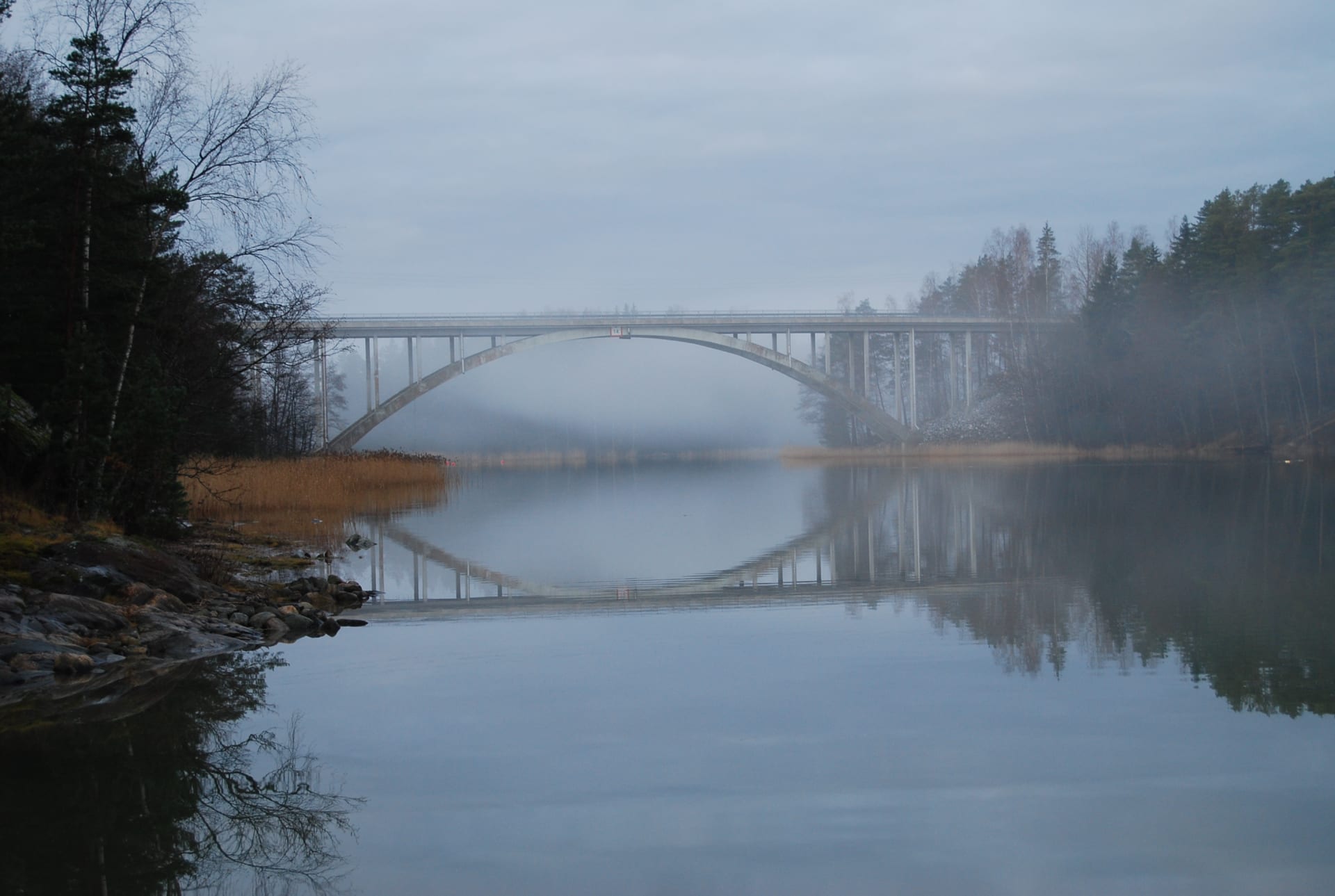 View of Sattmark bride View of Sattmark bride
