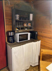 Fregatissa on myös kahvipiste käytössäsi.