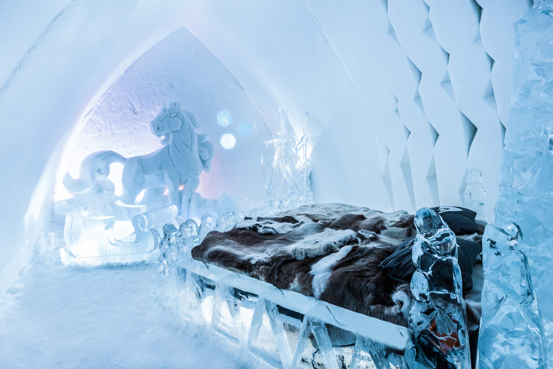 A SnowHotel suite