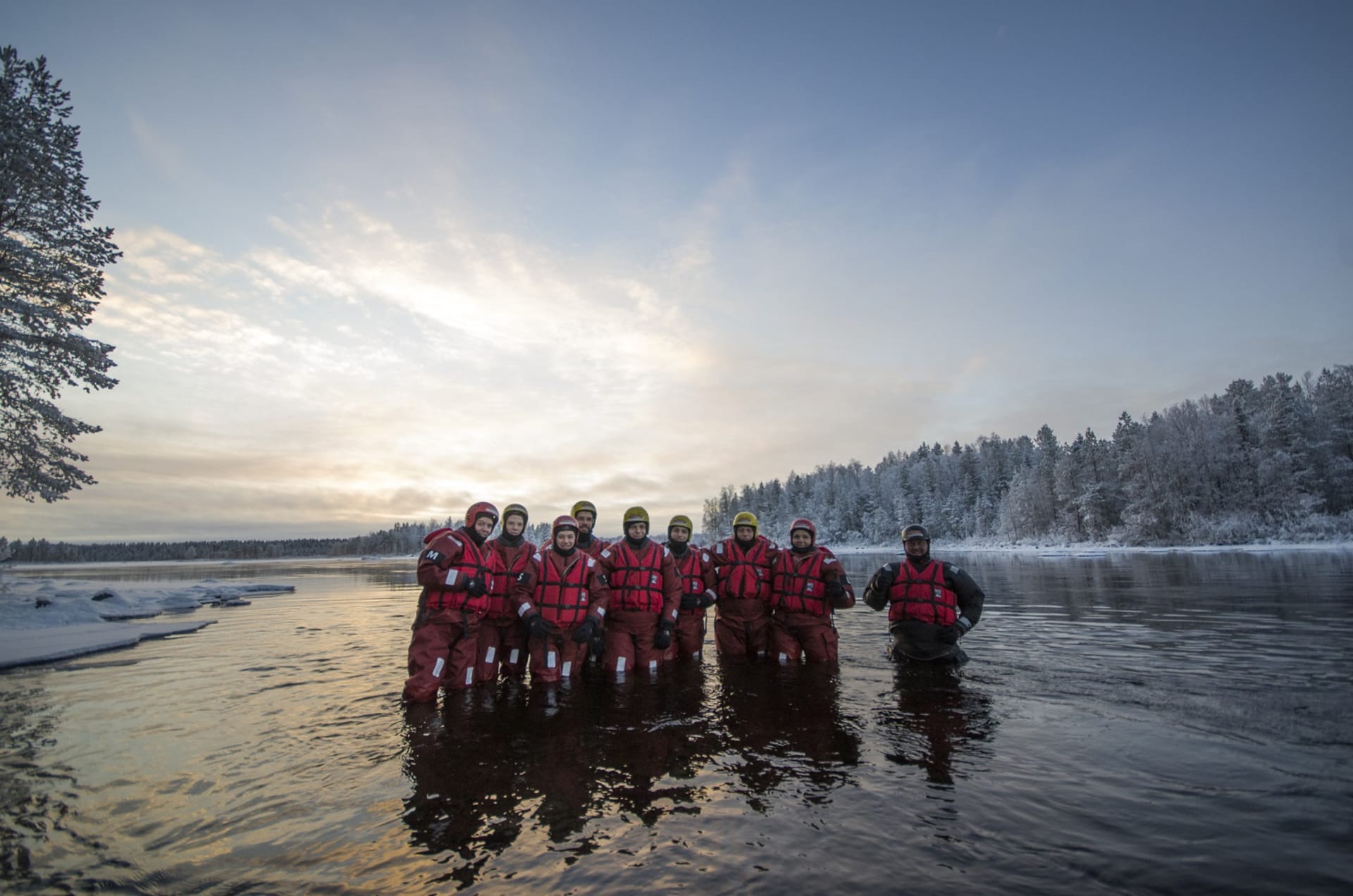 Arctic River Floating