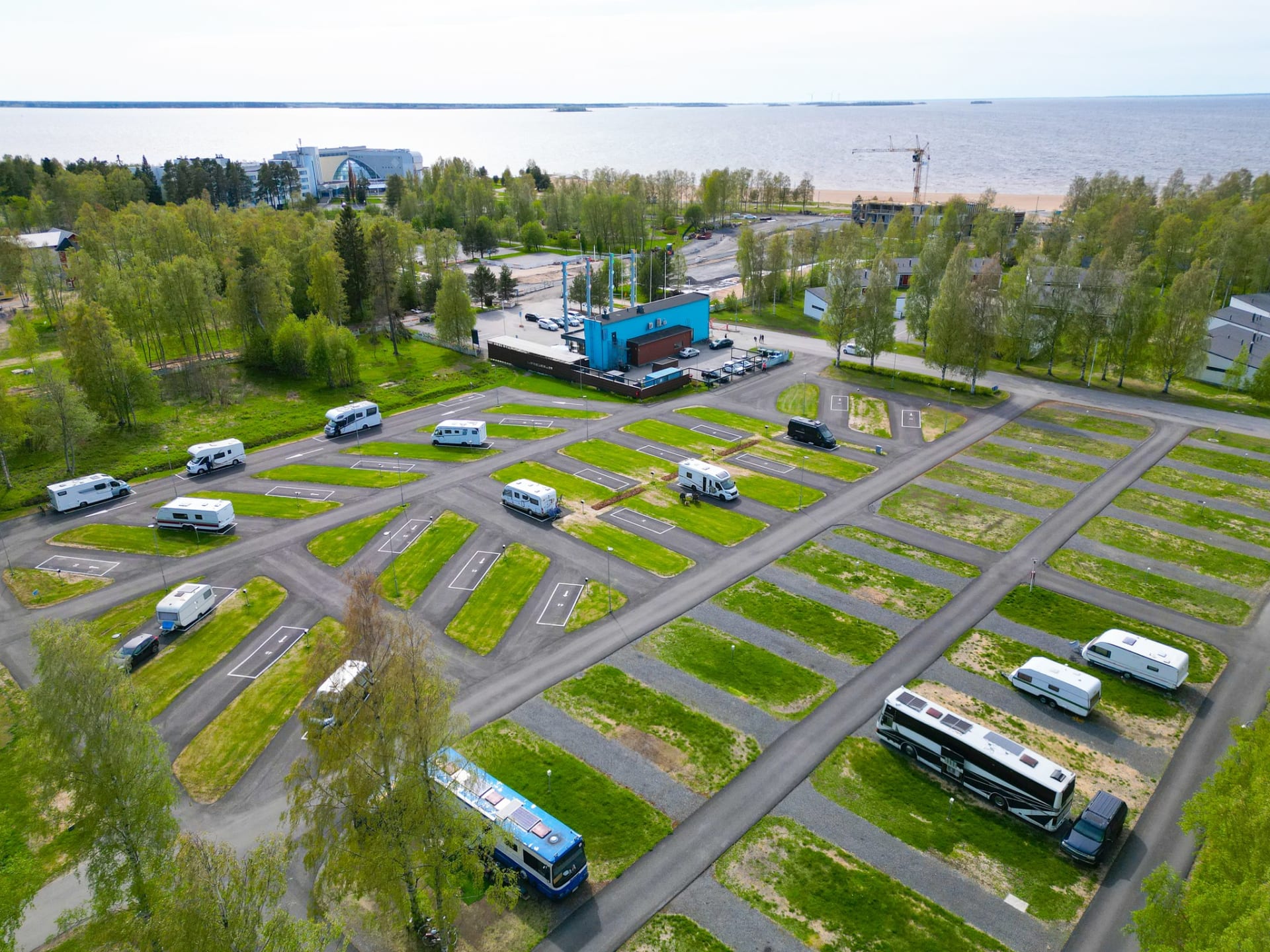 Nallikarin leirintäalue on avoinna ympäri vuoden