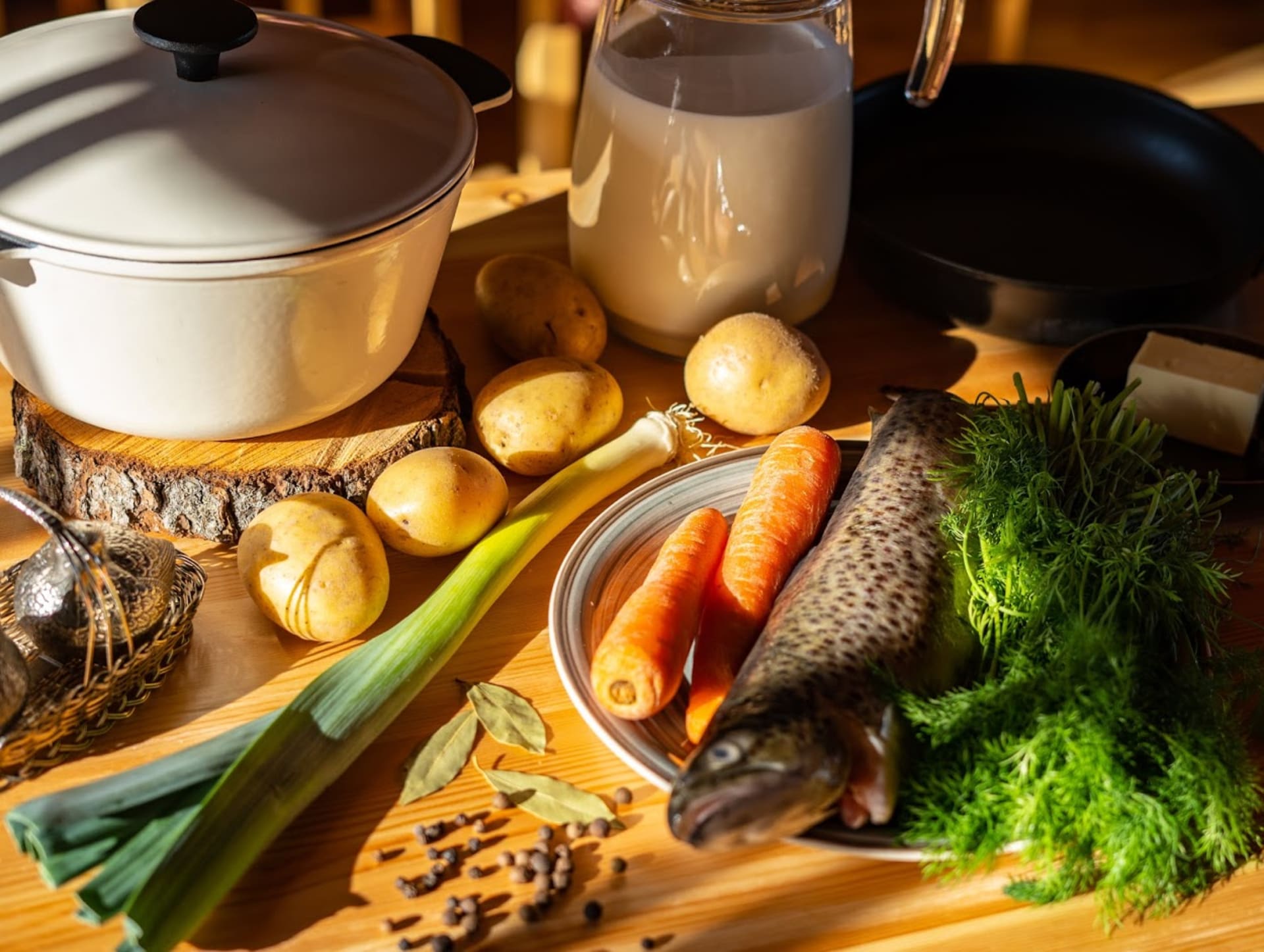 MASTER CLASS: SALMON SOUP