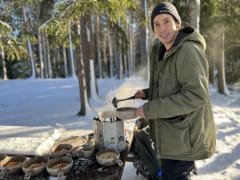 Talvinen päiväretki Liesjärven kansallispuistoon