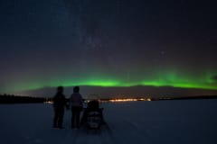 Admiring the Views on Experience Pyhä's Arctic Nights eSled Safari