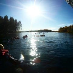 Relaxing River Floating