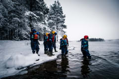Relaxing River Floating