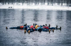 Relaxing River Floating