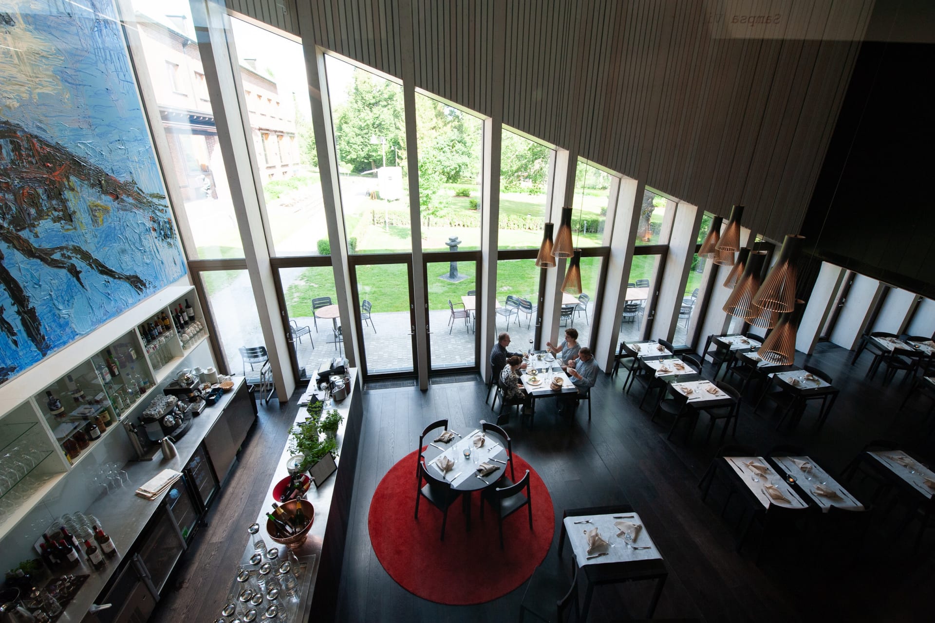 Restaurant Gösta, cuisine, awarded architecture, Serlachius Museums