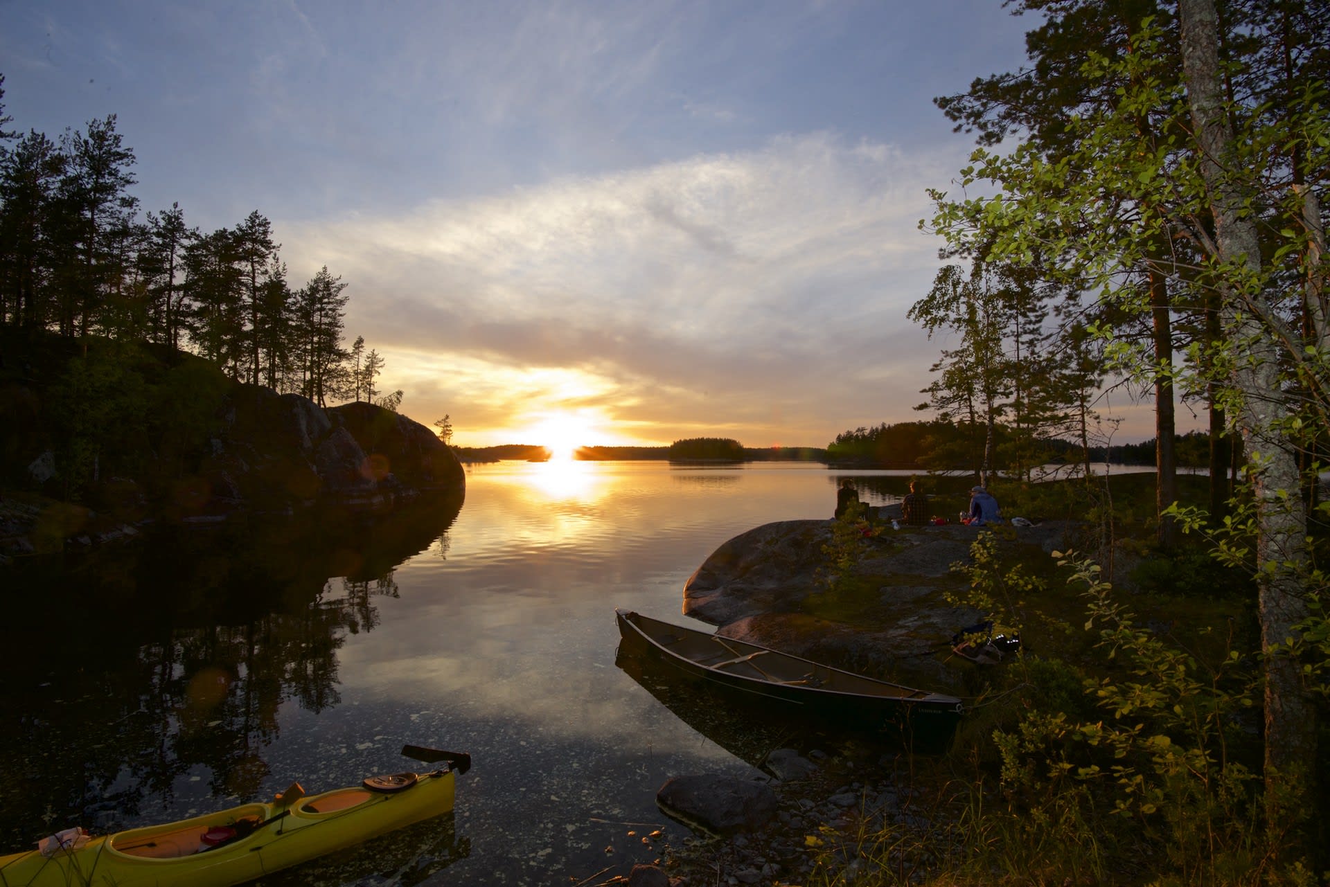 Guided Paddling Excursion to Rokansaari Island in Puumala Archipelago