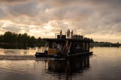 Saunalautta Lainesauna Oulujoella risteilyllä