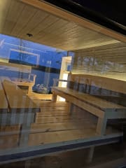 Villa Viidan sauna. Villa Viita's sauna.