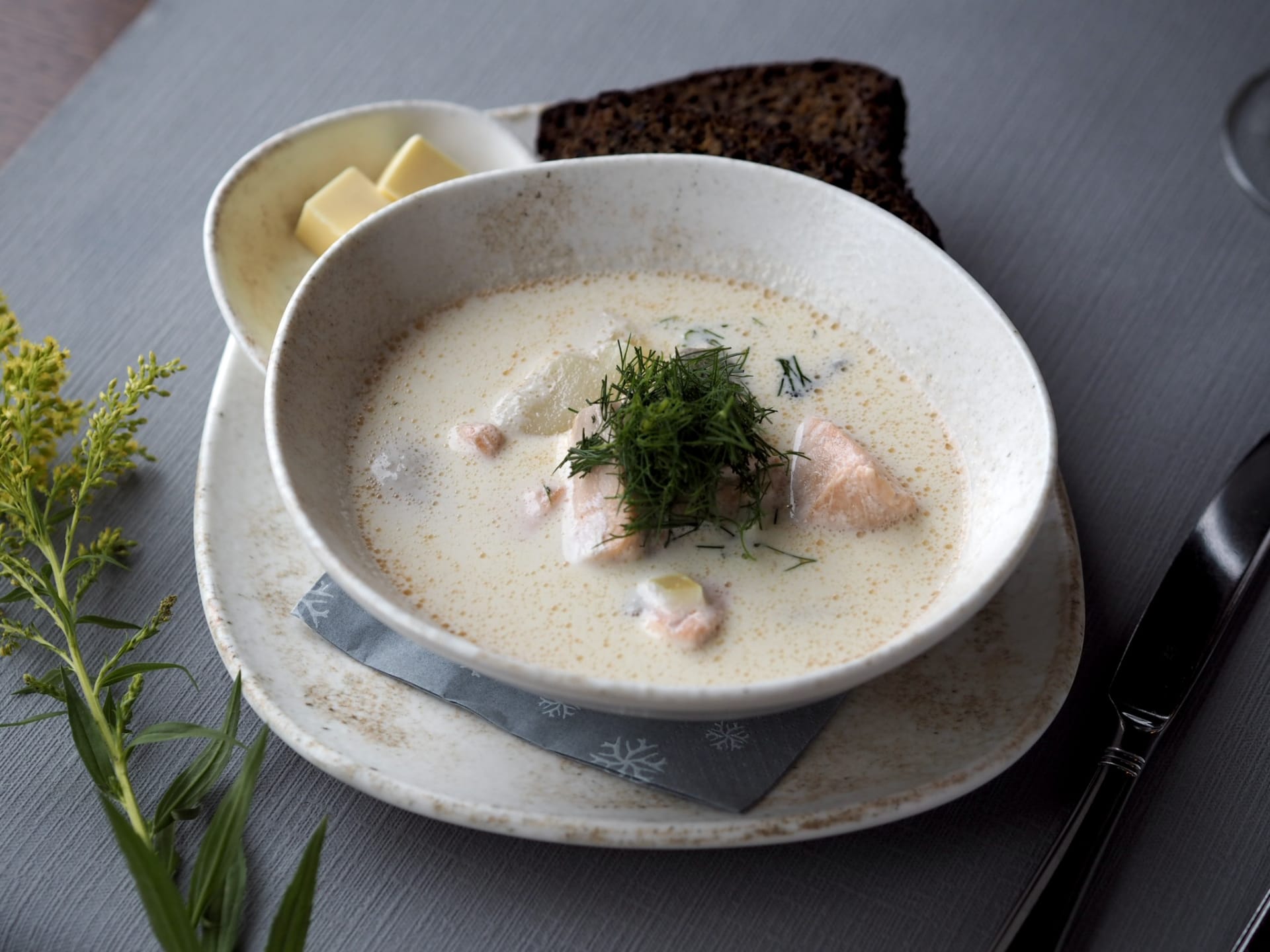 Gaissa Salmon Soup