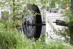 Watermill at the Mathildedal's stream.