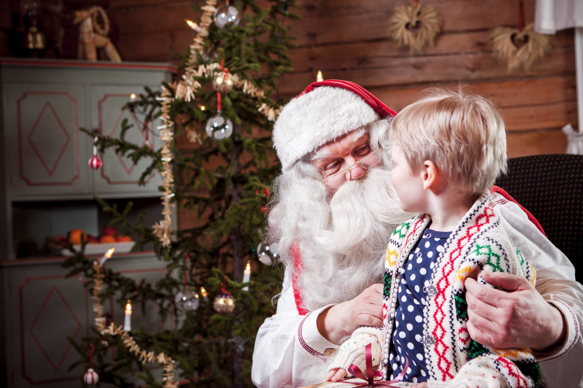 Finnish Christmas with Santa Claus