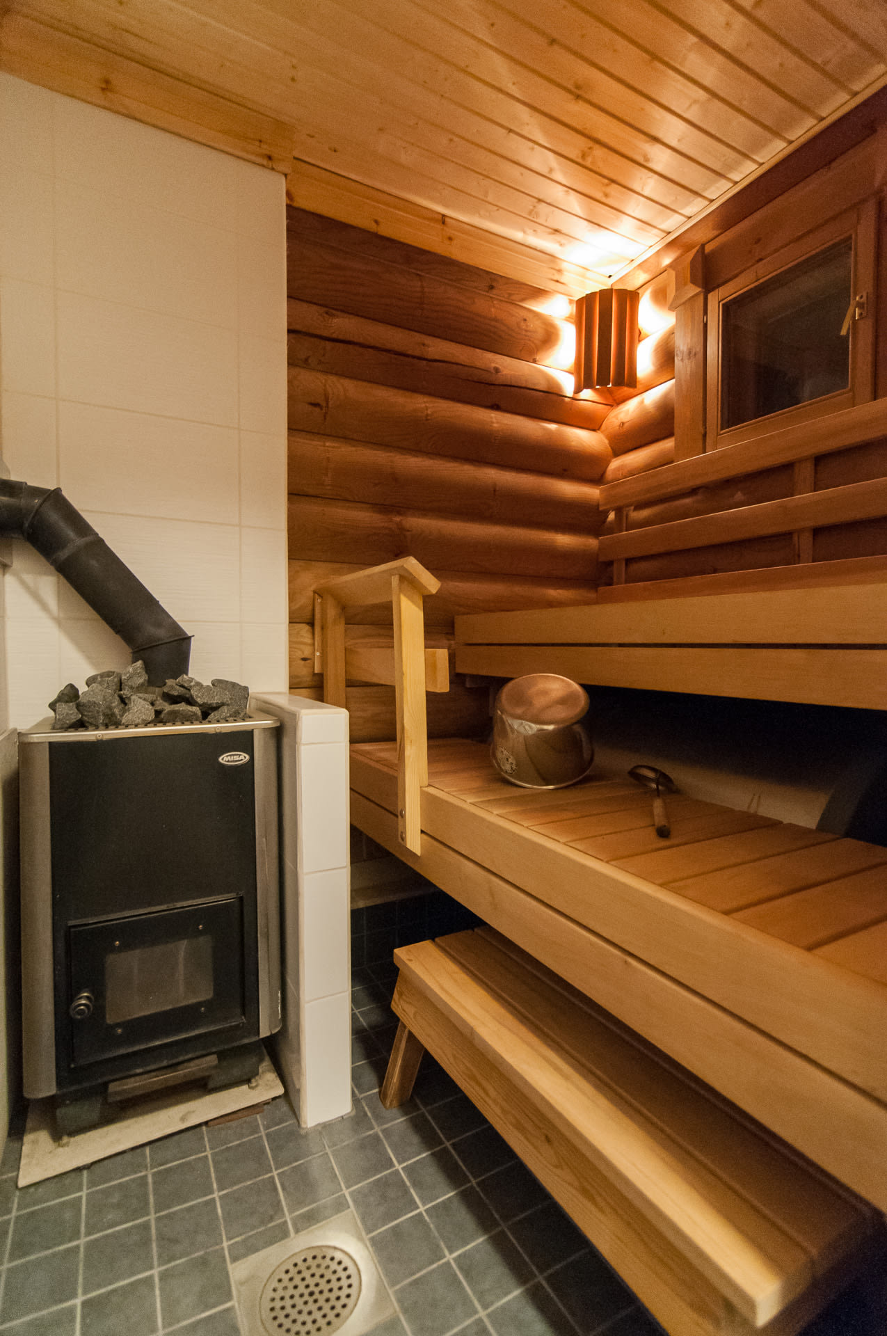Yellow cottage Sauna.