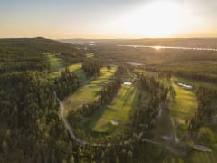Santa Claus Golf is a beautiful golf course with northern characters on the forestry hillsides of Ounasvaara, just a few minutes from Rovaniemi city center.