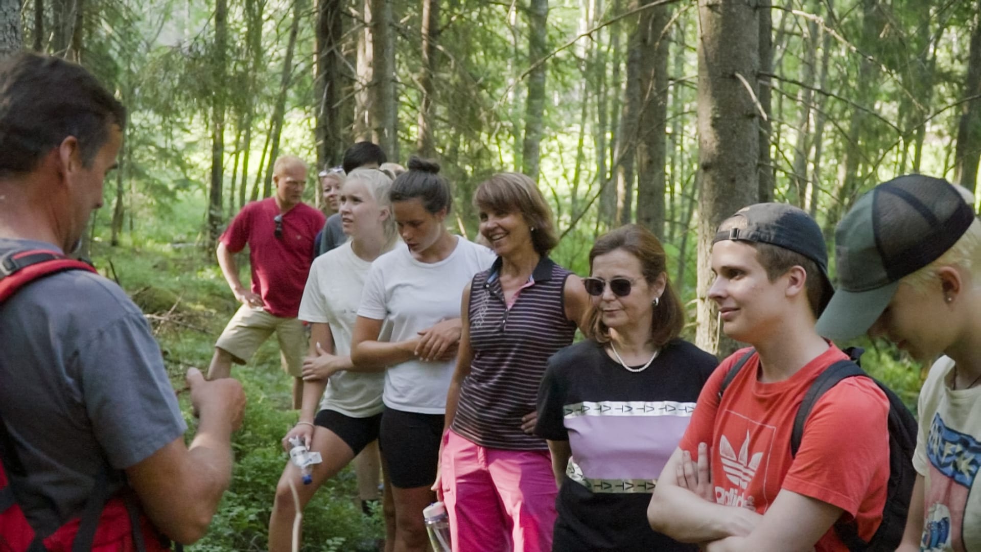 Hiking at Nuuksio National Park