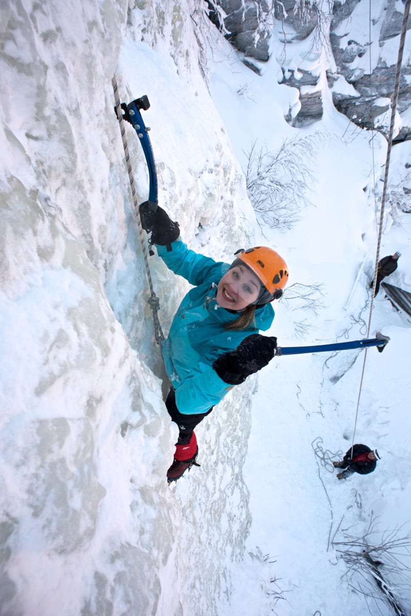 Try Ice Climbing in Pyhä Lapland