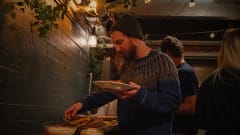 Buffet-style catering at Mallaskellari