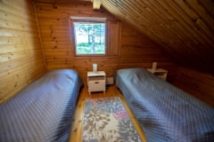 Villa Jukanranta bedroom in upstairs
