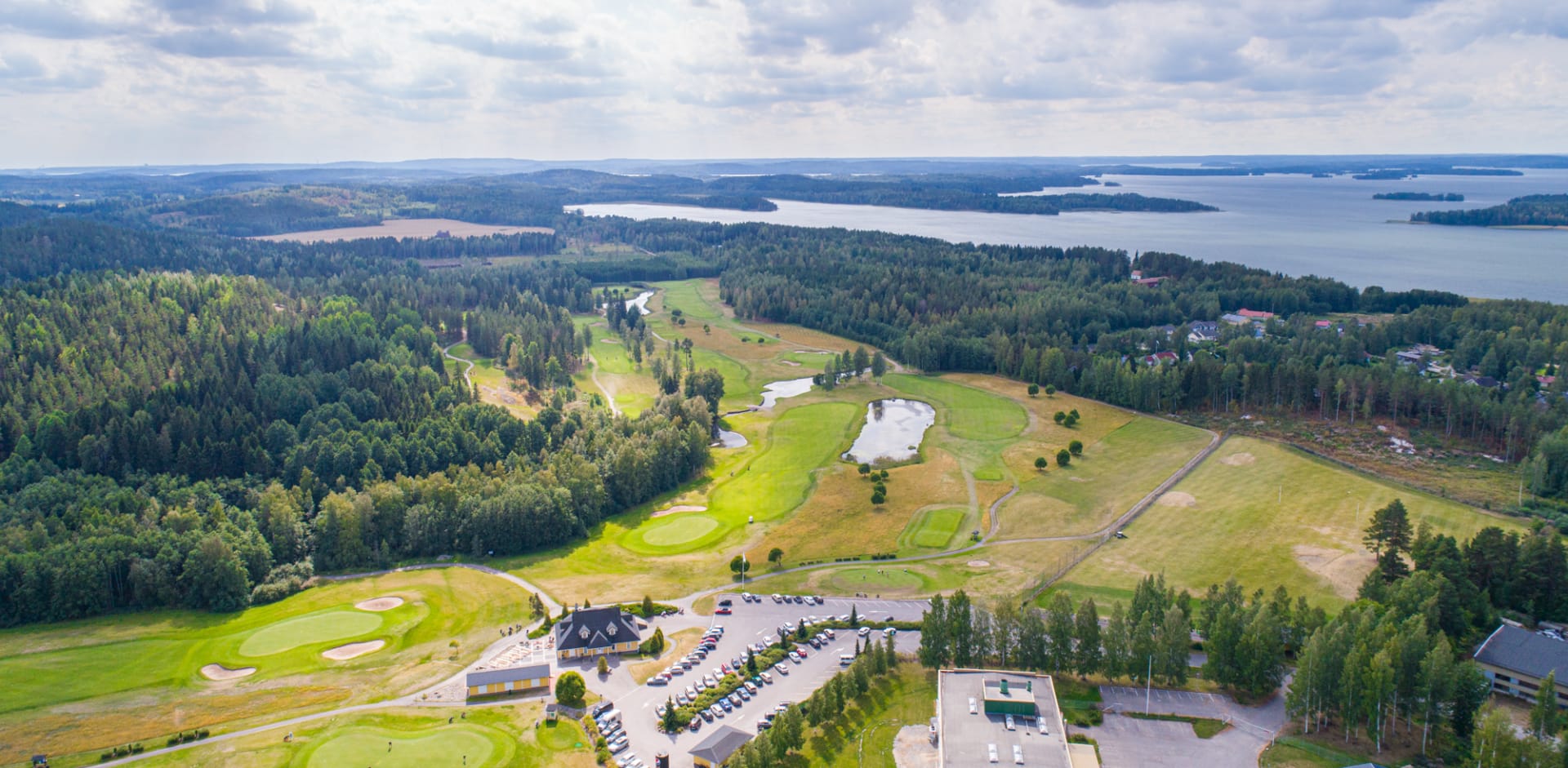 Kanava Golf course is located 500 meters from Hotel Tallukka