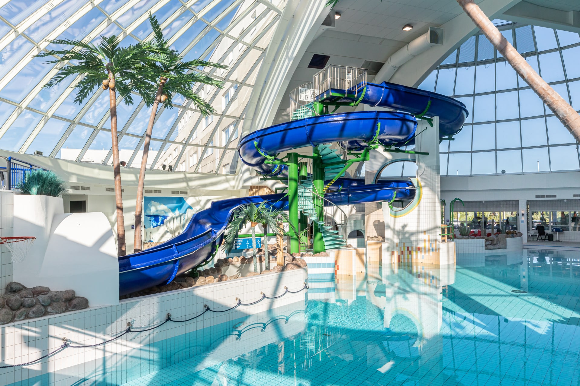 Scandic Eden Spa, pool and water slide