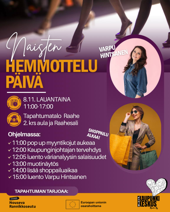 Tapahtumajuliste ja aikataulu