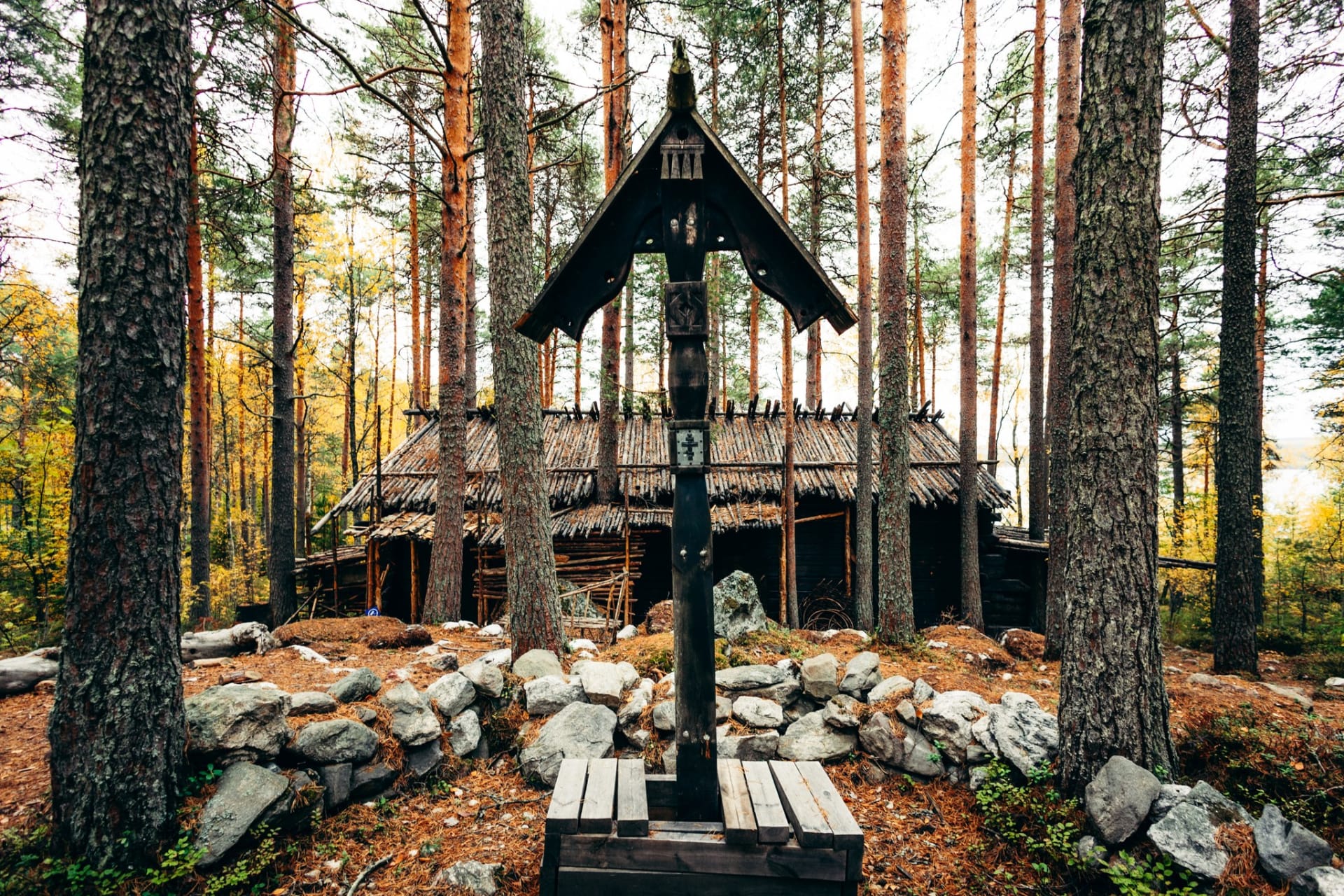 Kalevala village at Bomba
