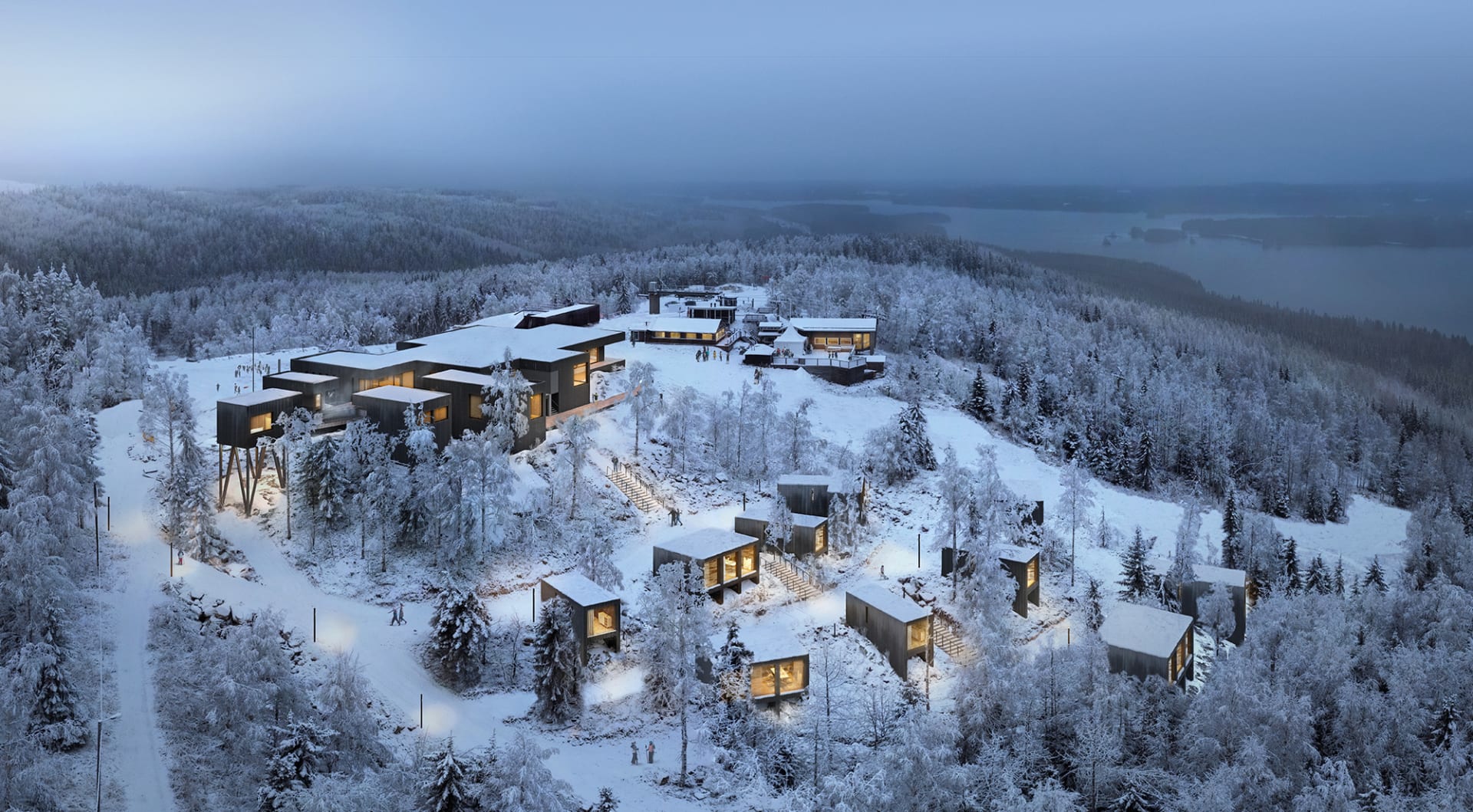 Areal image of Panorama Landscape Hotel