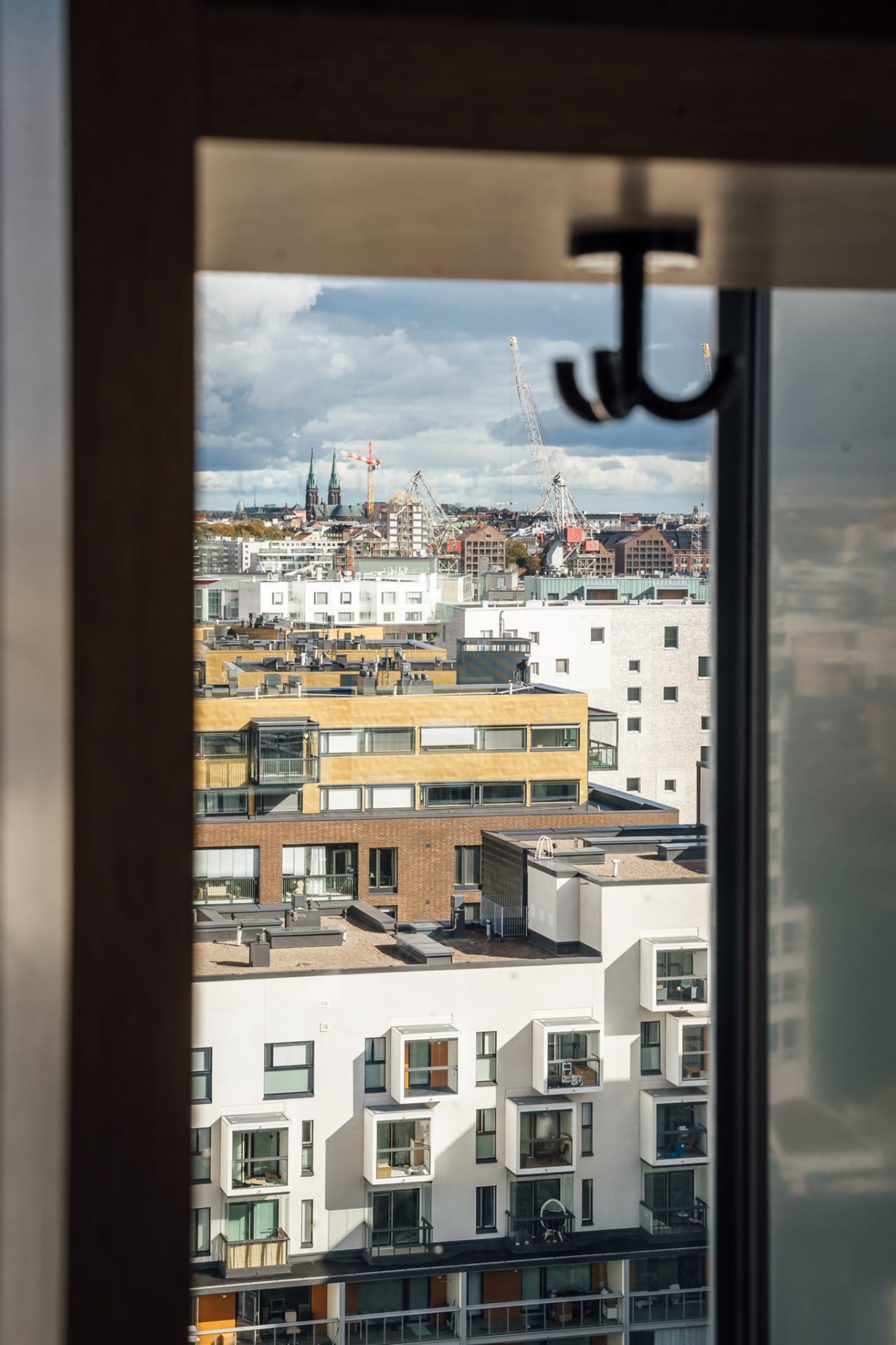 UNITY Helsinki sauna view of the city