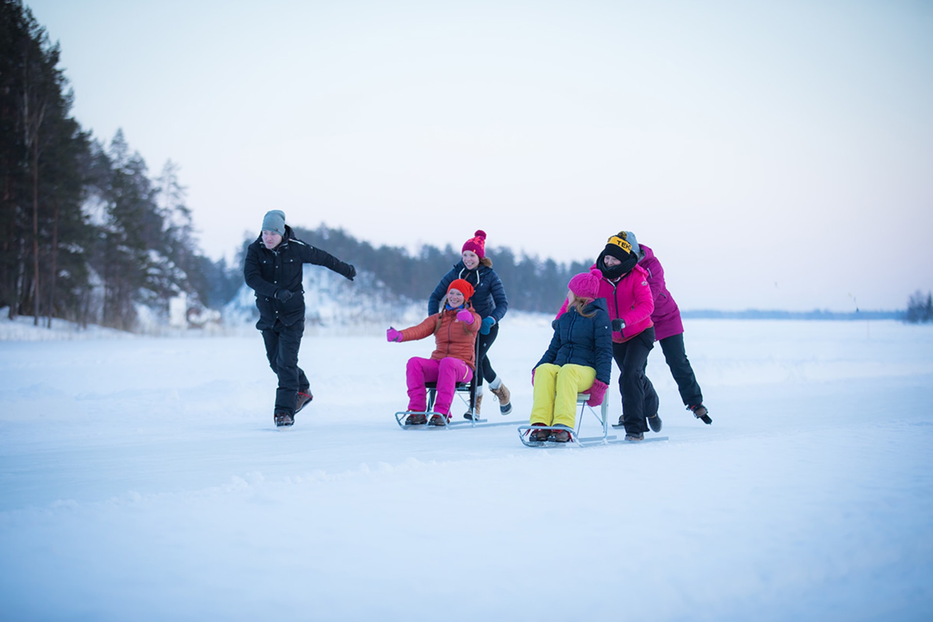 Winter activities -Tour skating