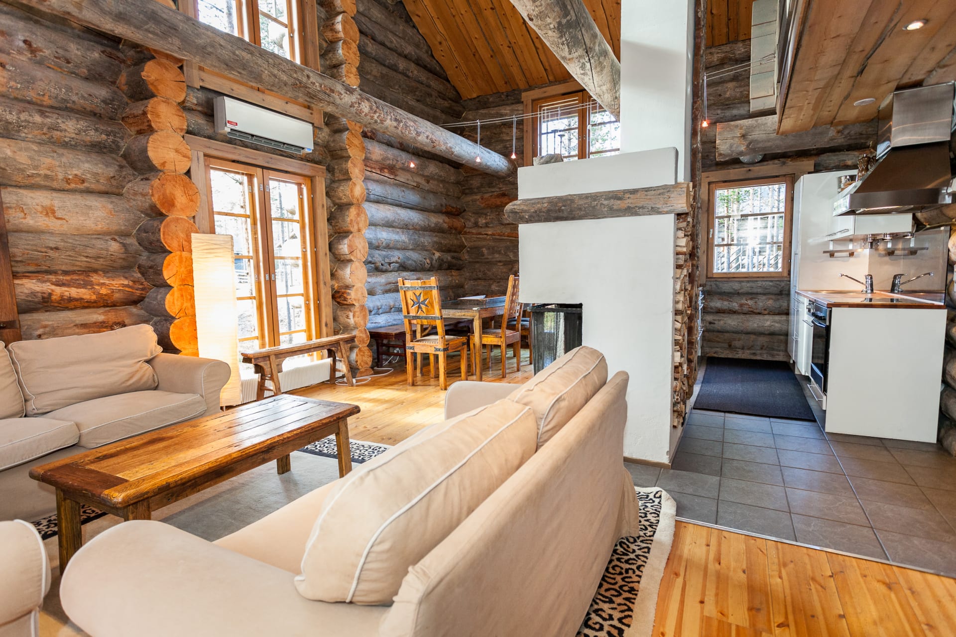 Luxury log cabin in Levi, Lapland