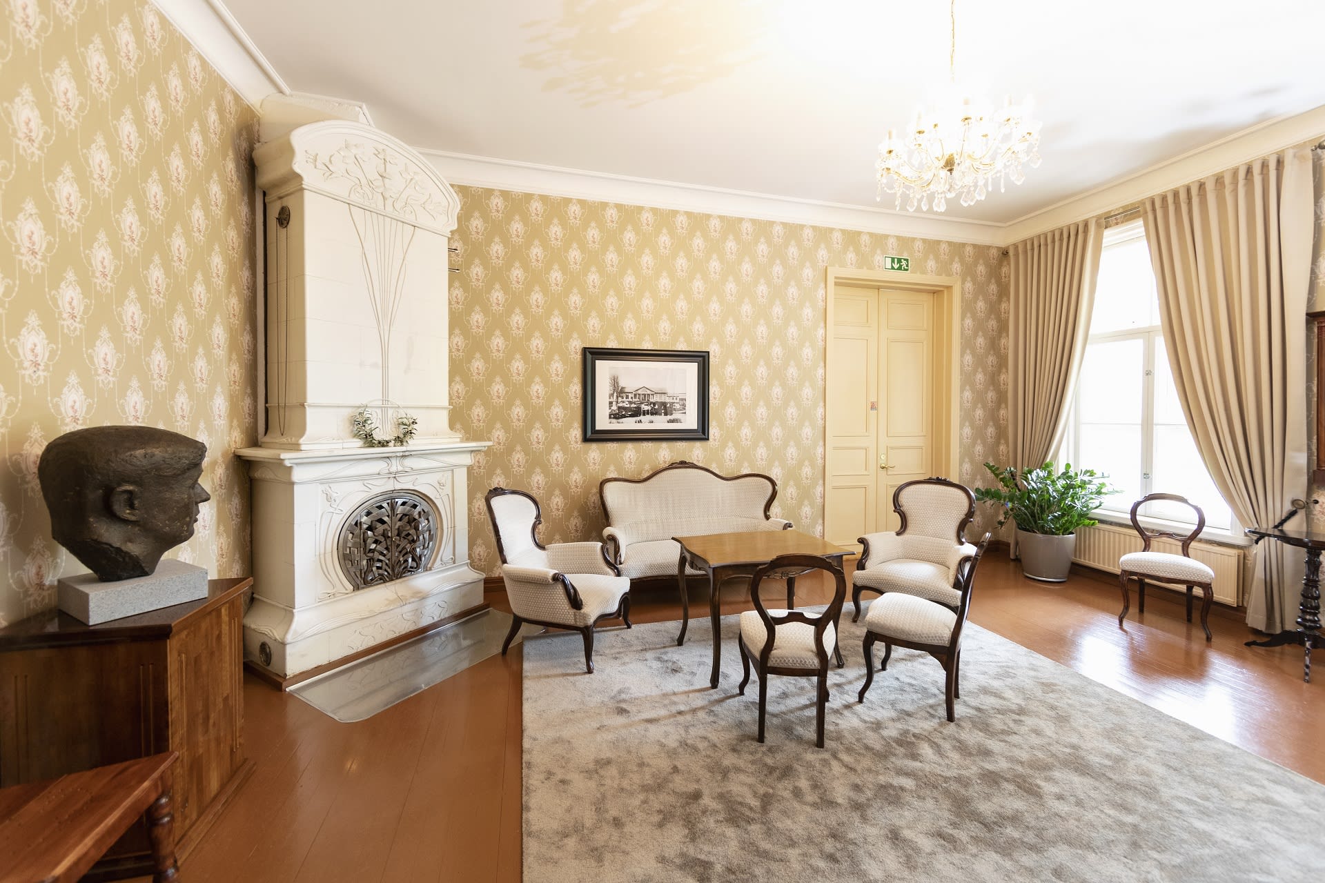 The old Harju Manor from inside.