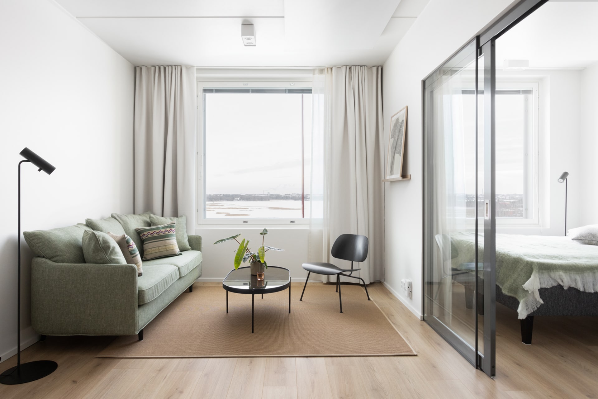 Large studio for four