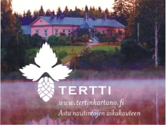 Lahjakortti Tertin kartanoon Puutarhakahvilan lounas kahdelle