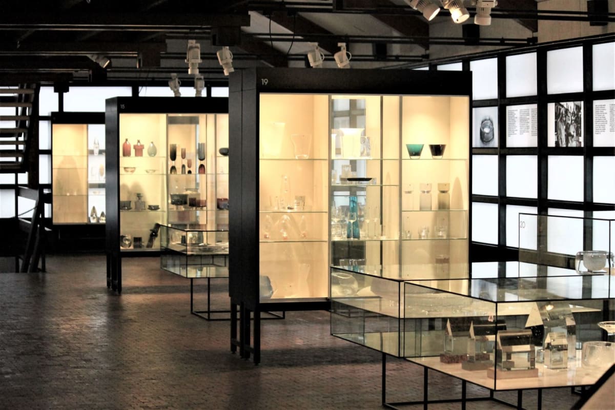 Iittala Glass Museum basic exhibition