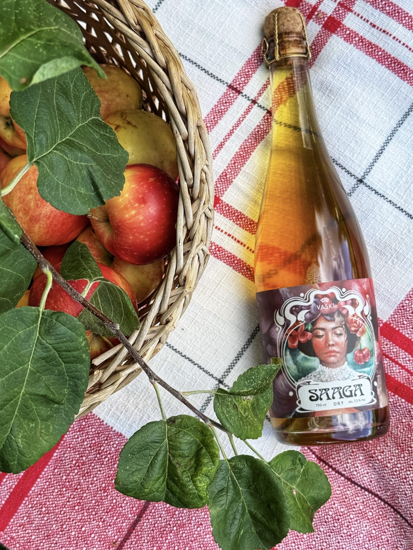 Vaskin siiderit tehty 100% kotimaisesta omenasta