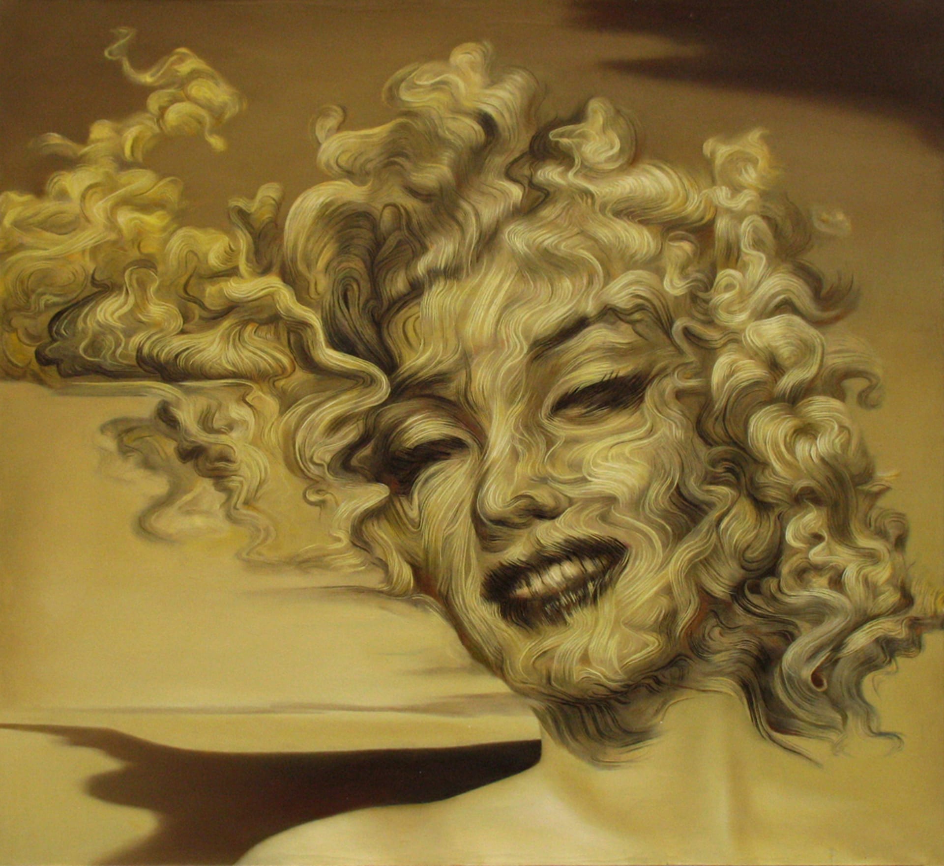 Hair Mask / Hiusnaamio 130 x 113 cm Hair Mask / Hiusnaamio 130 x 113 cm