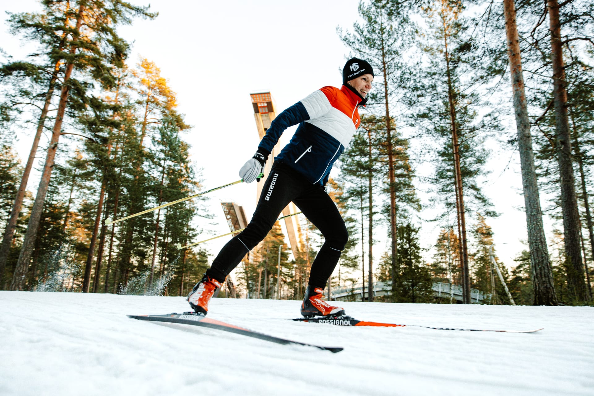 Lahti Salpausselkä skiing