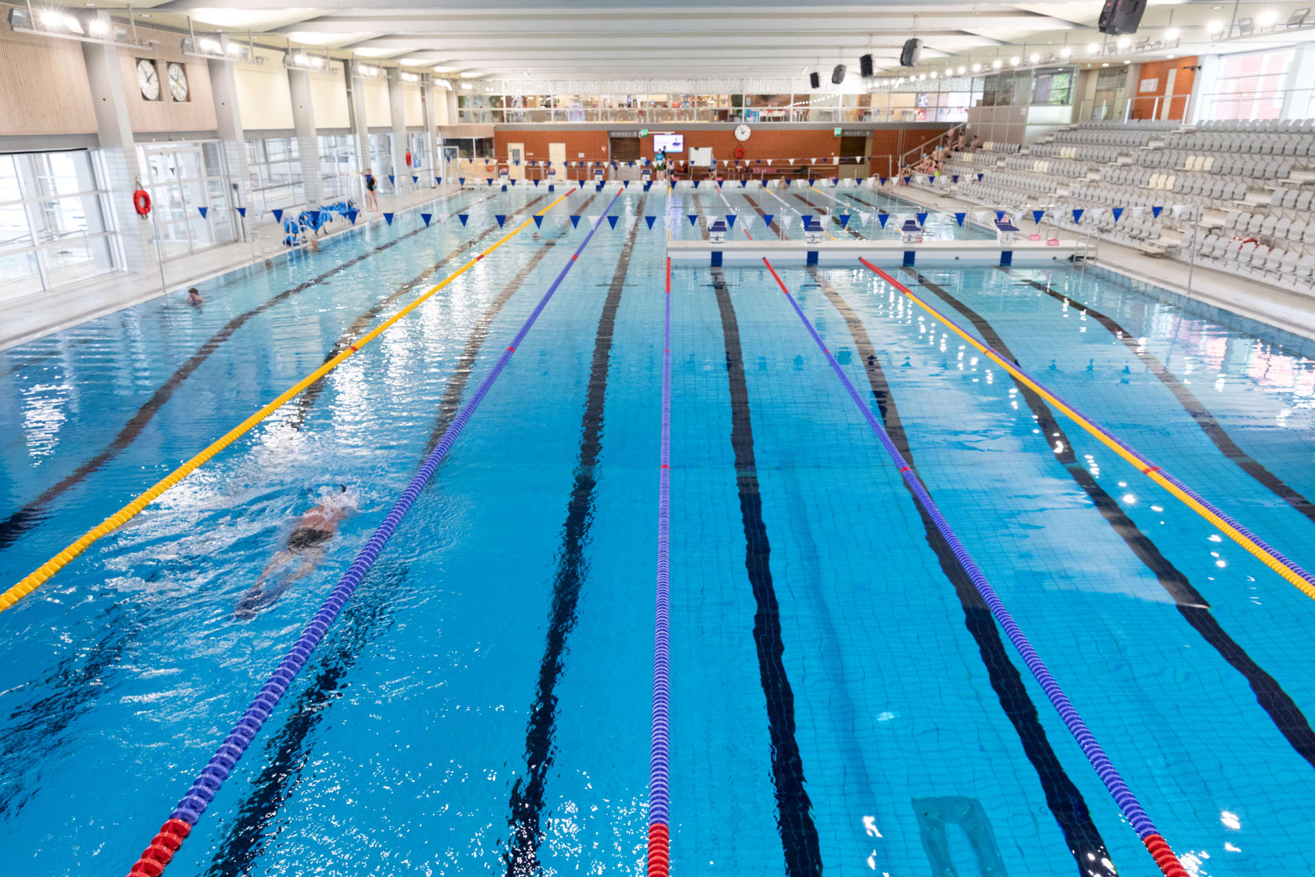 Swimming pool in Raksila.